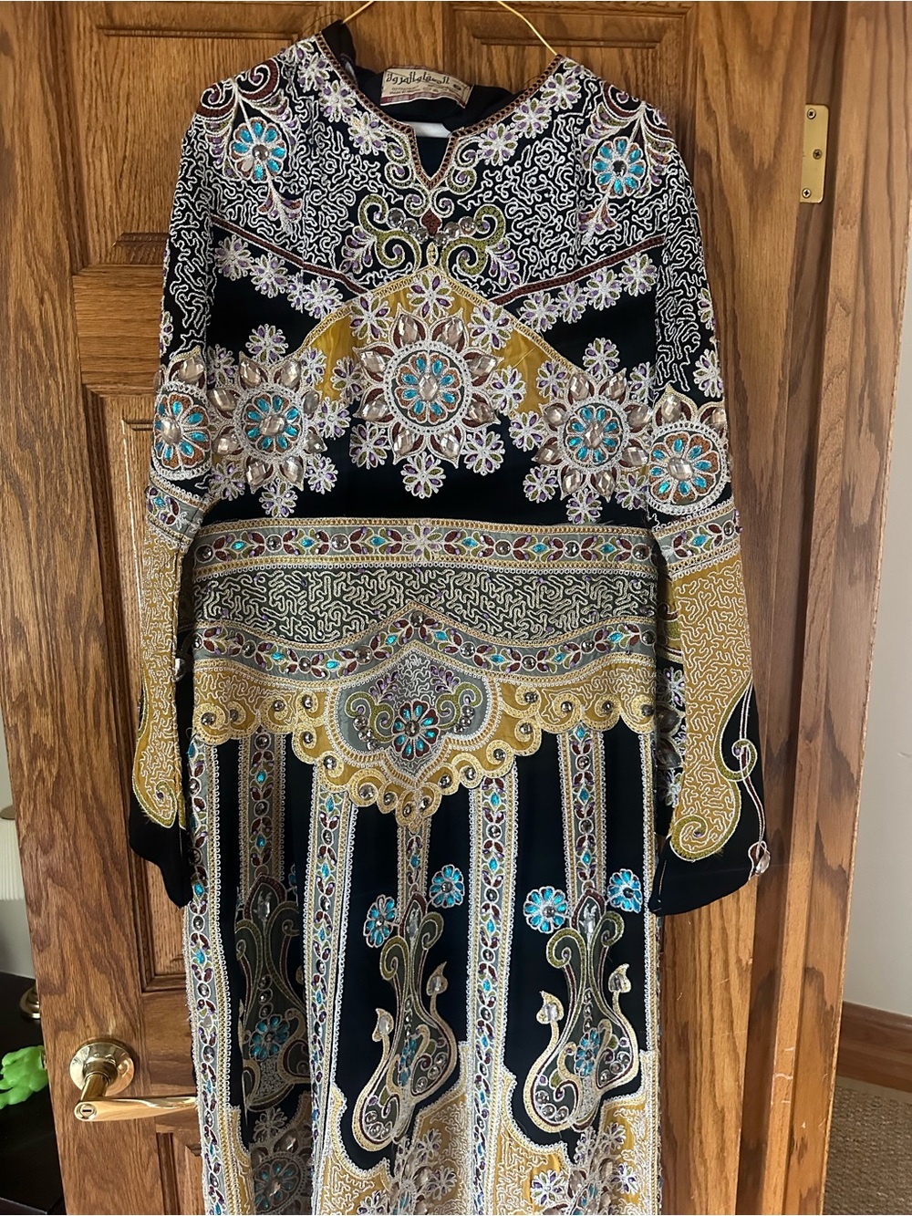Beaded Palestinian thob